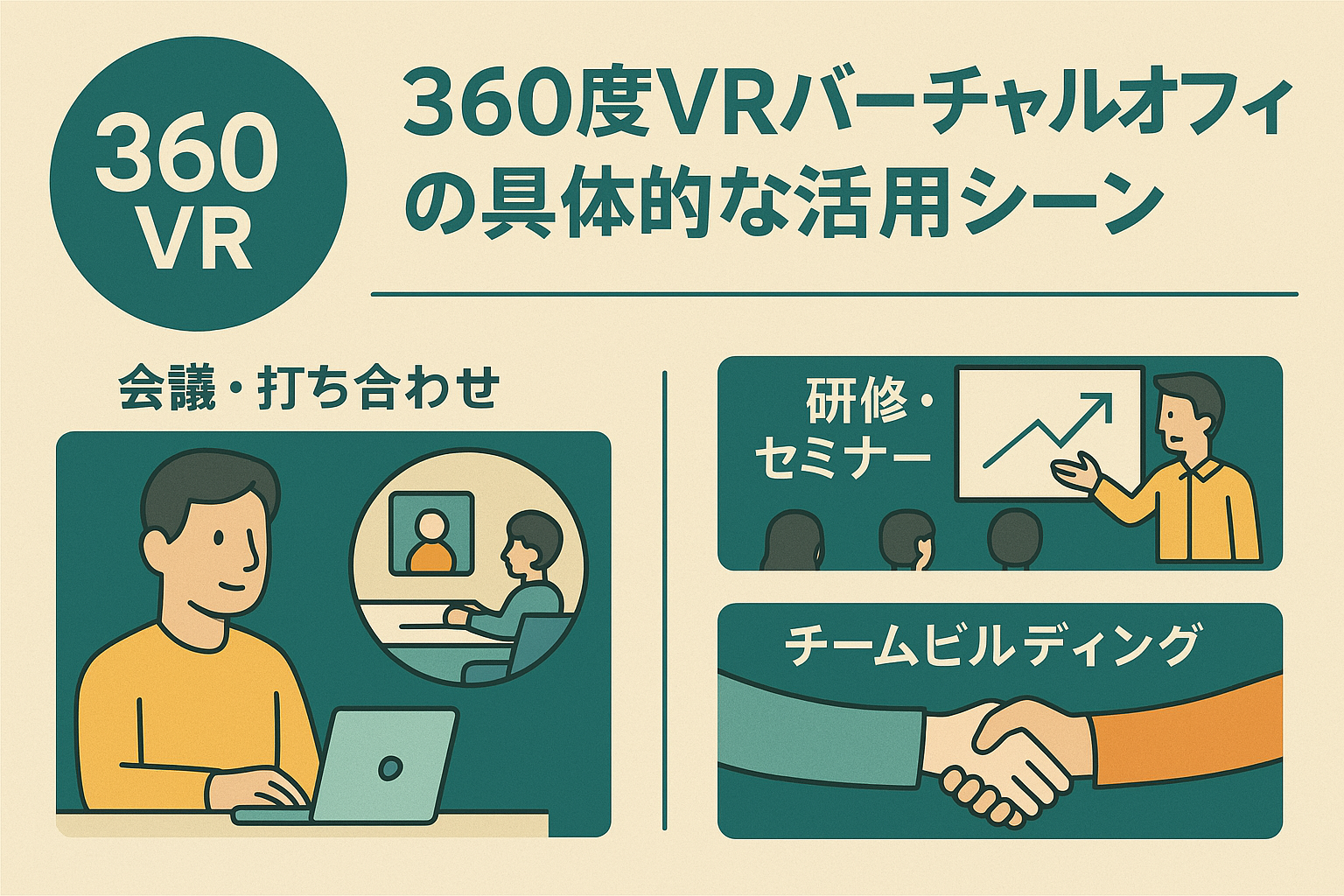 360度VRバーチャルオフィスとは】導入メリットと活用事例を徹底解説 – TOCHAO-360°VR空間撮影サービス【4K3D対応VRカメラ  Matterport（マターポート）】